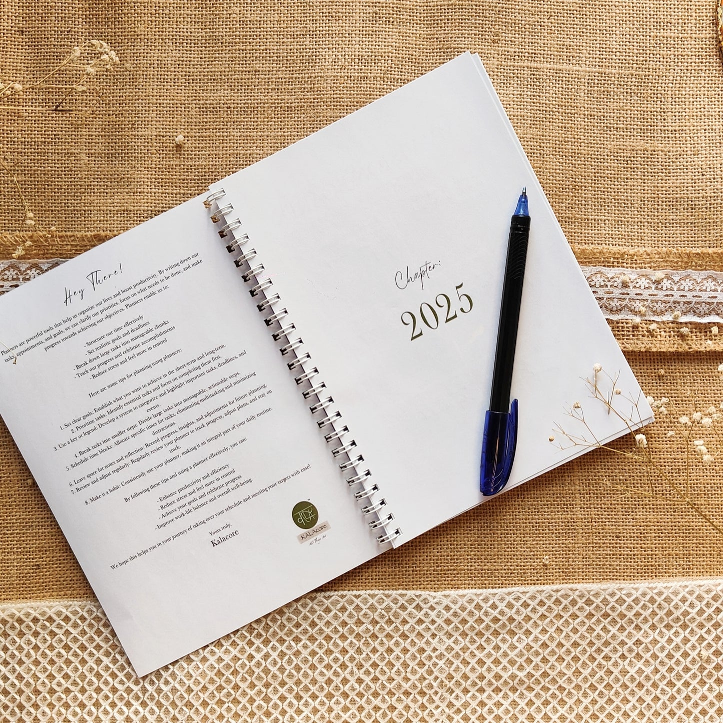 2025 Productivity Planner