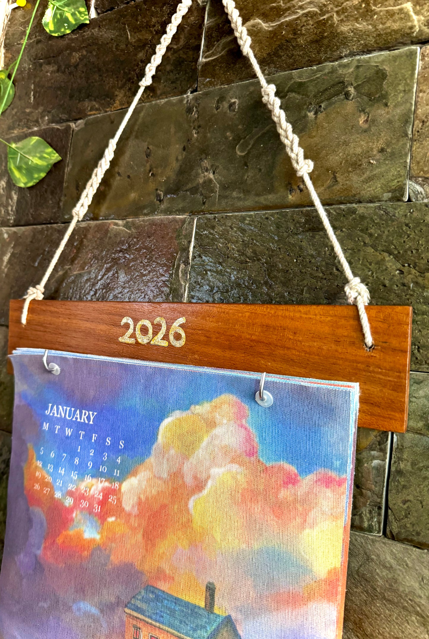 2026 Art Calendar - Canvas