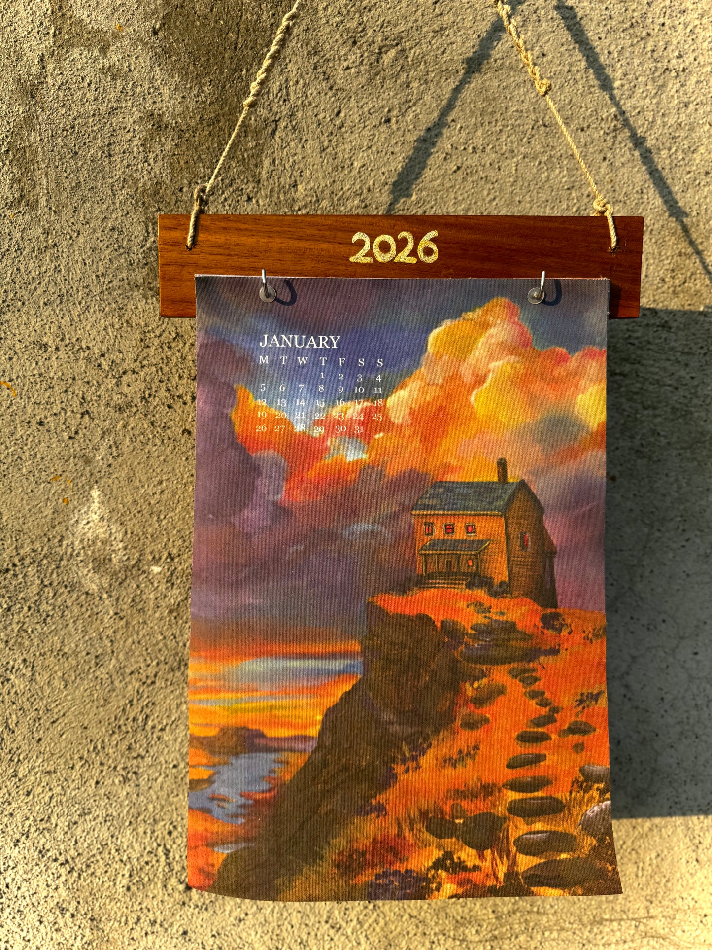 2026 Art Calendar - Canvas