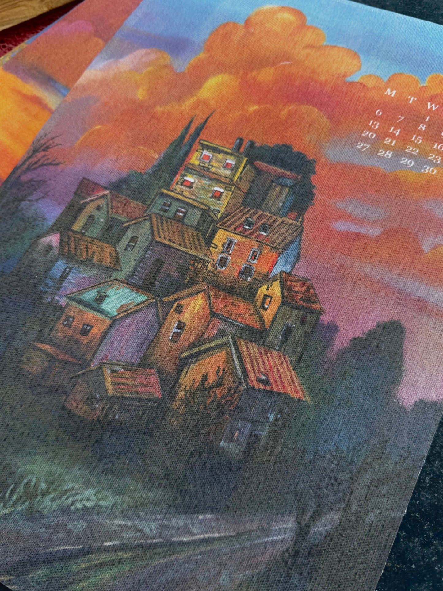 2026 Art Calendar - Canvas