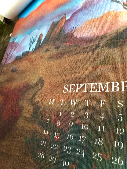 2026 Art Calendar - Canvas