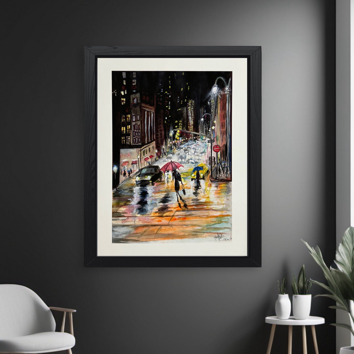 City lights